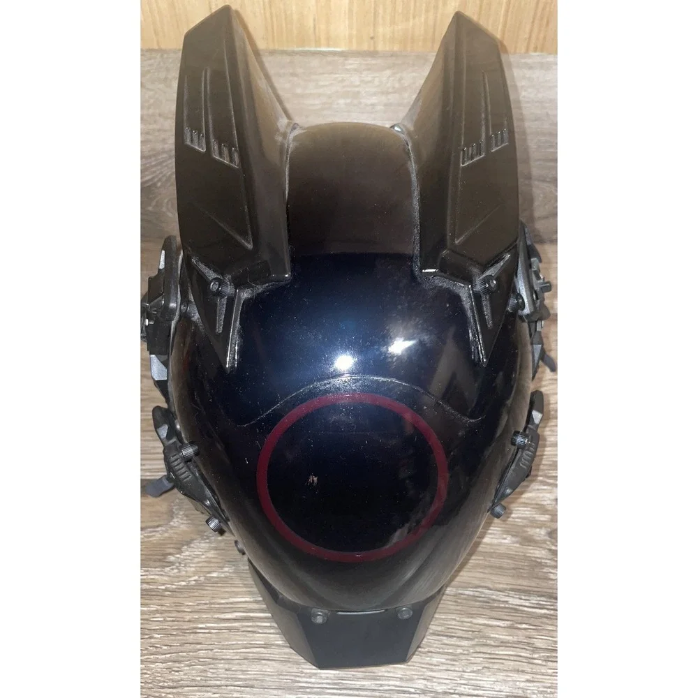 Trend Futuristic Cyber Punk Mask Dance Party Halloween Cosplay Masks LED